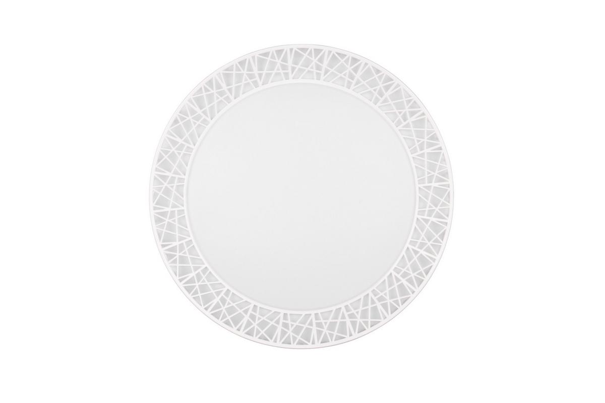 LED-Deckenleuchte Cluster Weiß D: 48 cm - Weiß, Basics, Kunststoff (48/9cm) - Trio Leuchten