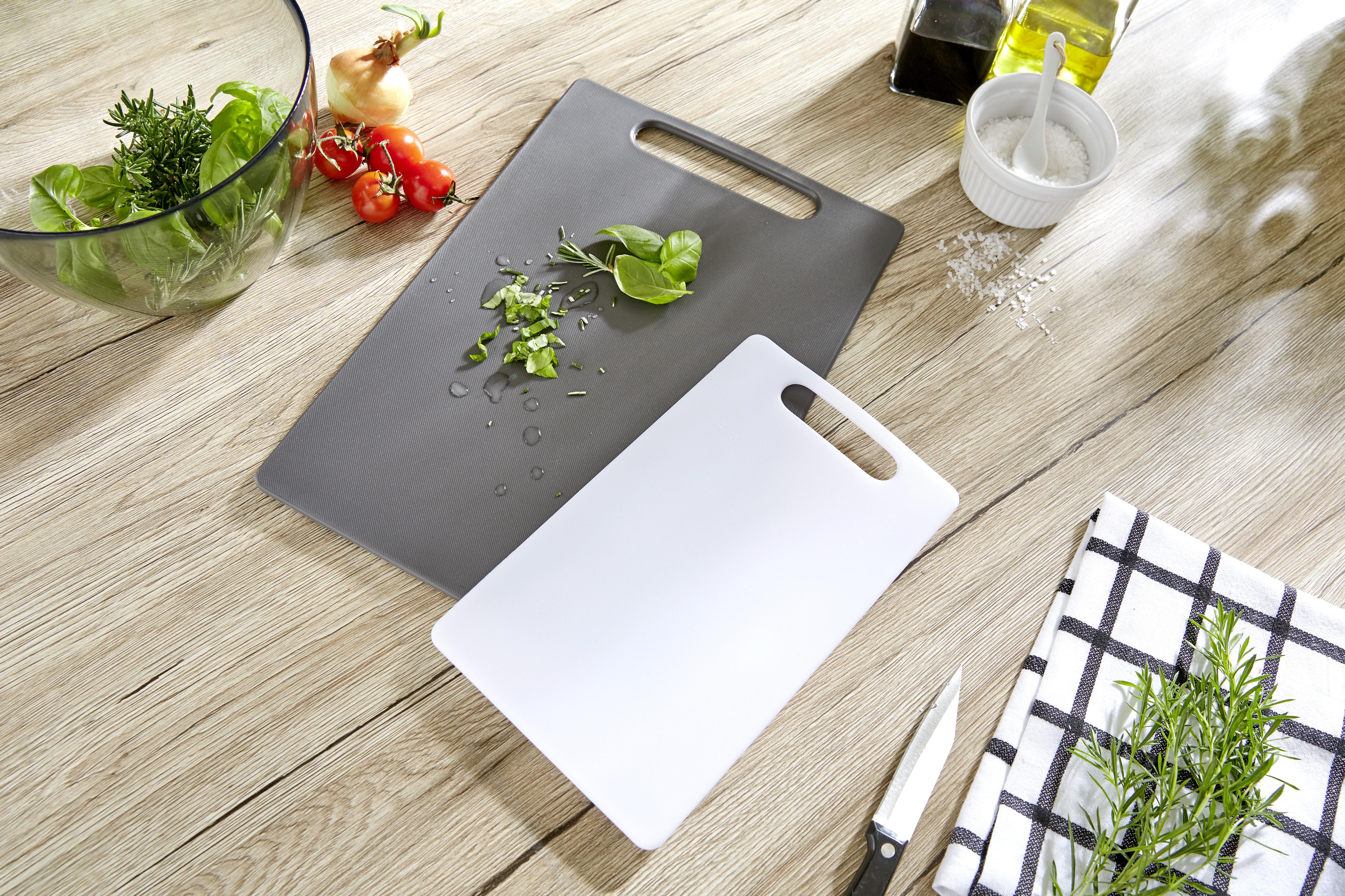 Homezone Schneidbrett aus Kunststoff Jim L/B: ca. 24/14,4 cm