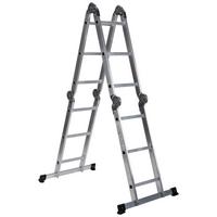 Leiter Solid W3 - Silbereichenfarben, Basics, Metall (70/94/25cm) - MID.YOU