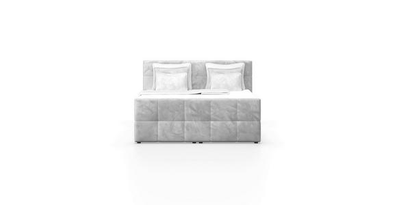 Boxspringbett mit Topper und Bettkasten 180x200 cm Medino - Taupe, KONVENTIONELL, Holz/Holzwerkstoff (180/200cm) - Luca Bessoni
