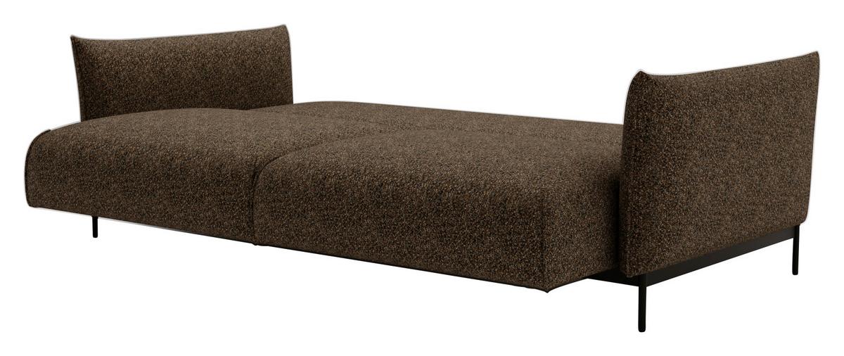 Bueno Braun B: 223 Cm - Schwarz/Braun, Design, Textil (223/96/95cm) - Livetastic