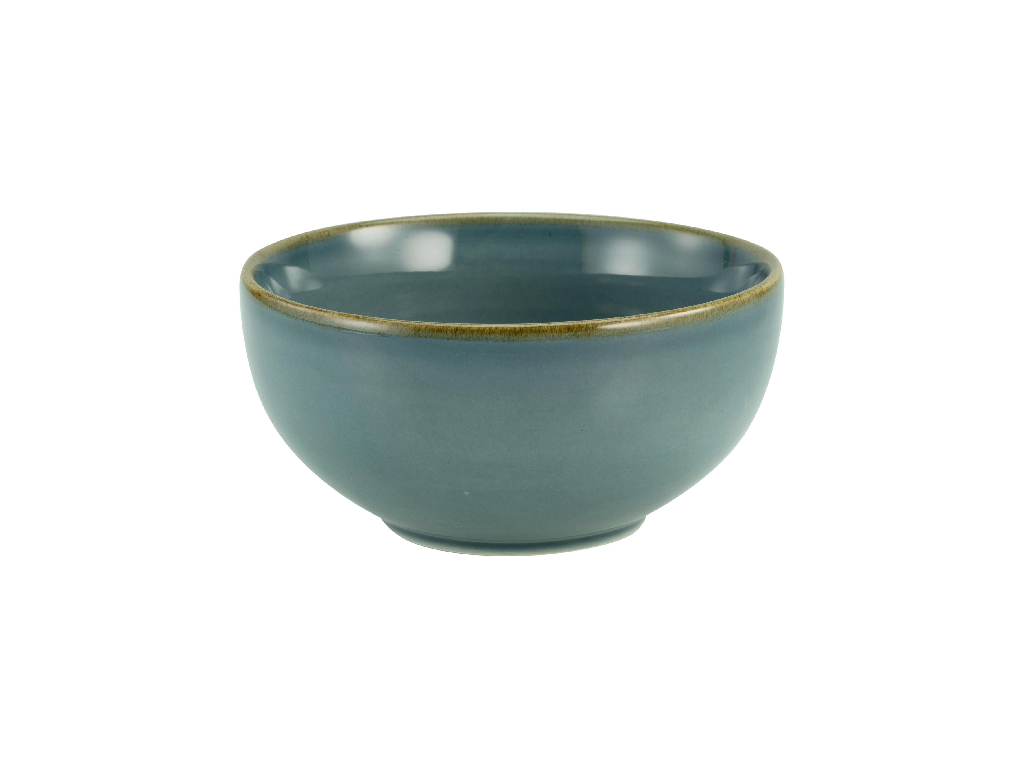 Miska Linen, Ø: 14cm - modrá, keramika (14/14/7cm) - Premium Living