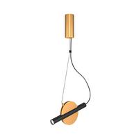 Pendelleuchte Enigma - Messingfarben, Trend, Metall (30/6/220cm) - MAYTONI