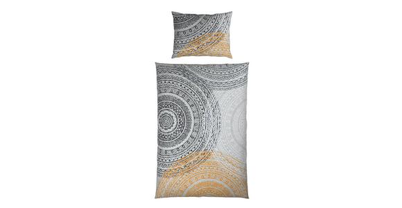 Bettwäsche Java - Grau/Honig, ROMANTIK / LANDHAUS, Textil - James Wood