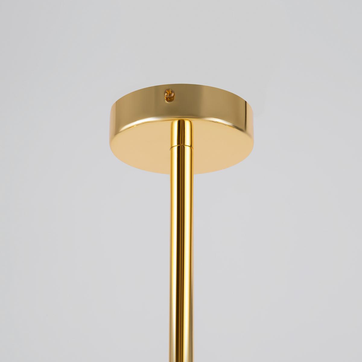 Pendelleuchte Vesper - Goldfarben/Schwarz, Trend, Metall (91/32/91cm) - MAYTONI