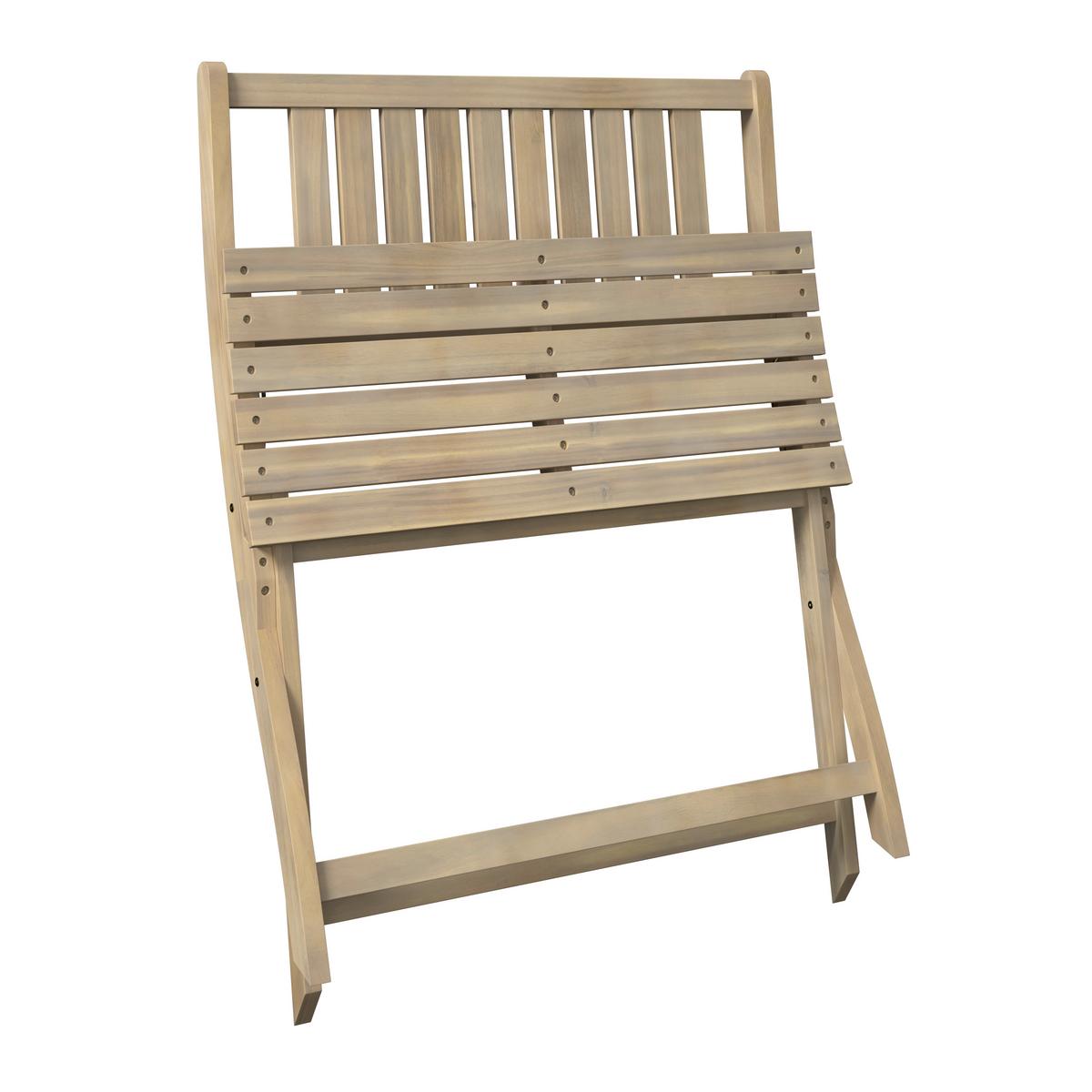 Gartenbank Minsk - Akaziefarben, MODERN, Holz (80/86/54cm) - Beldano