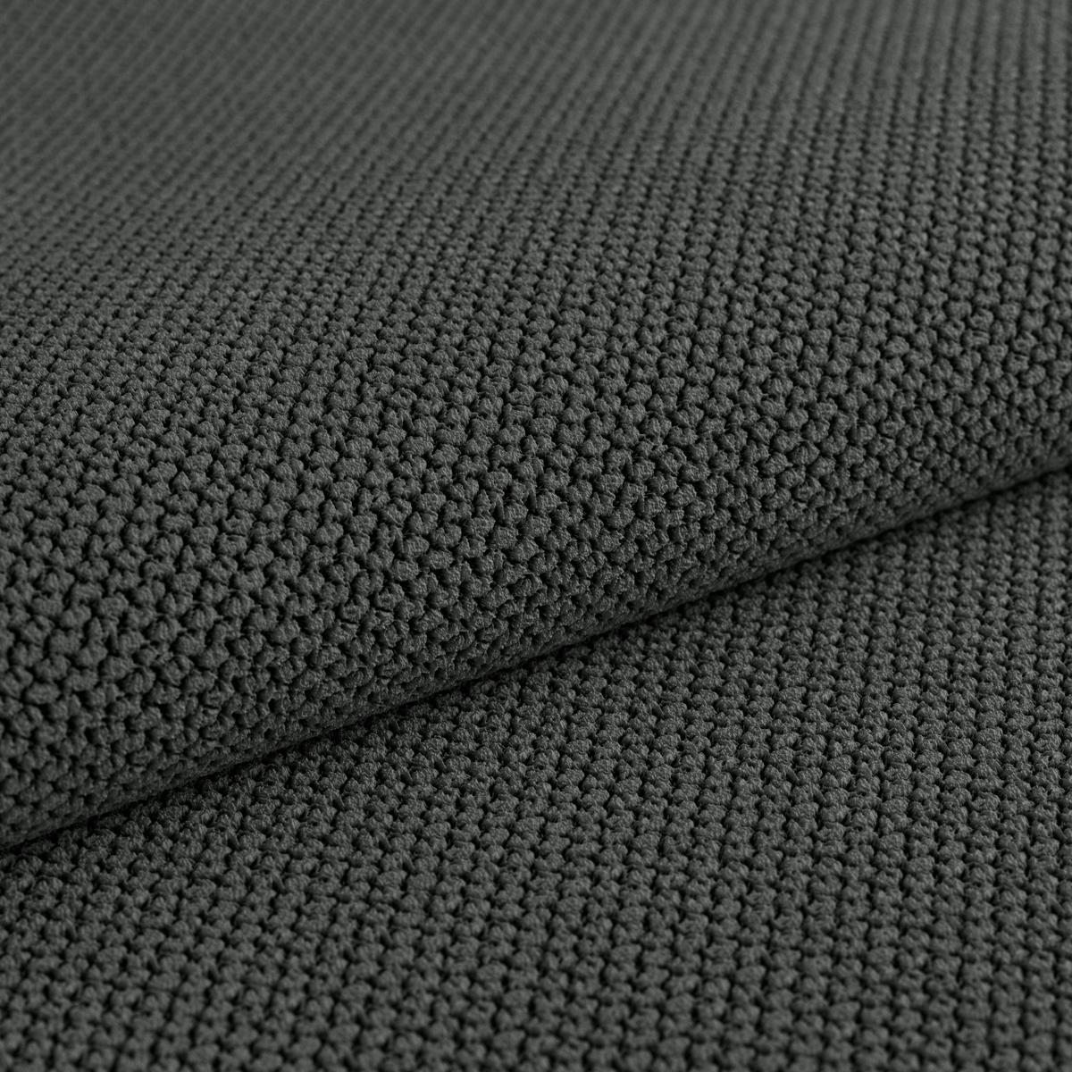 Eckbank Tristan Webstoff anthrazit,S:175x245cm - Anthrazit/Schwarz, MODERN, Holz/Textil (175/245cm) - James Wood