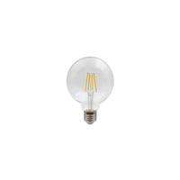 LED žárovka 7 Watt, E27 - čiré, sklo (12,5/17,5cm) - Globo