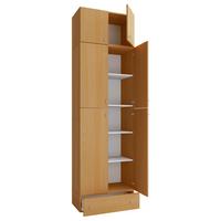 Aktenregal Lona Buchefarben B: 70 Cm - Buchefarben, MODERN, Holzwerkstoff (70/240/39cm) - MID.YOU