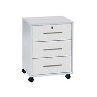 ROLLCONTAINER OFFICE EDITION - Weiß, LIFESTYLE, Holzwerkstoff (44/58/40cm) - MID.YOU