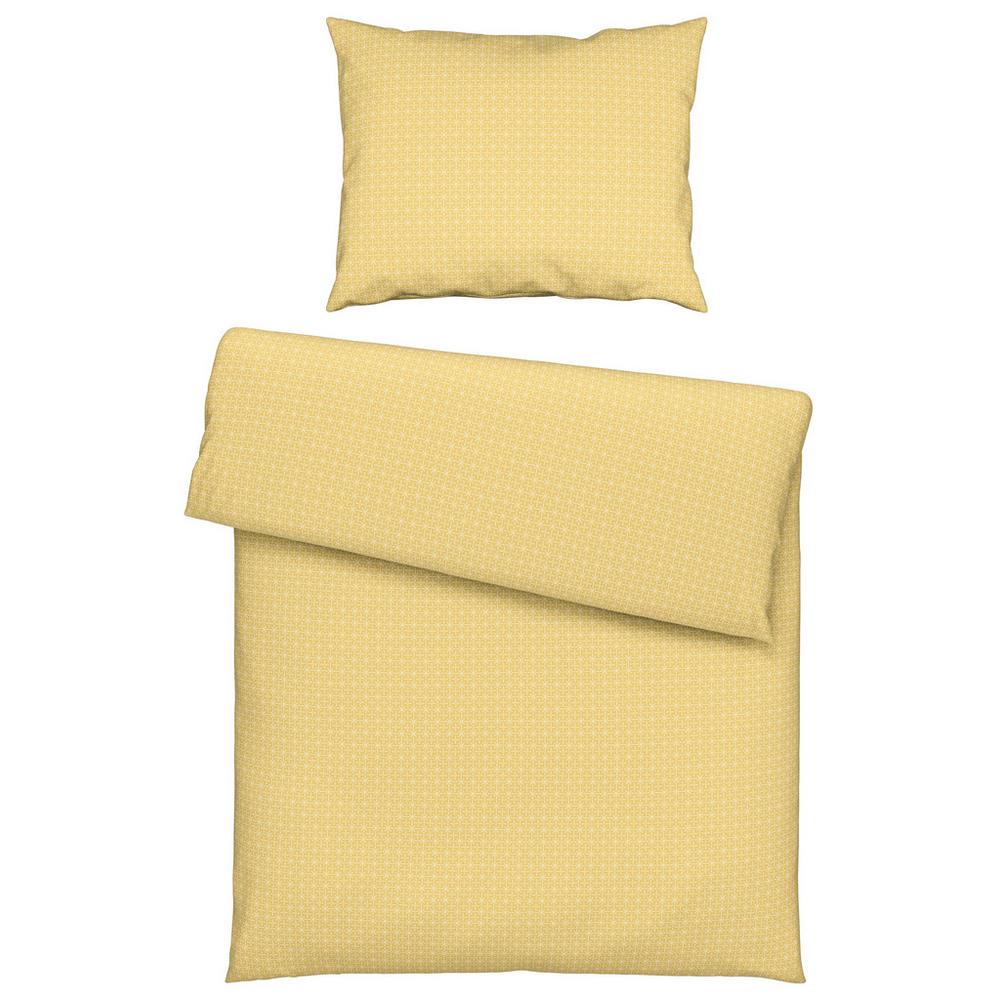 POSTEĽNÁ BIELIZEŇ Laura, 140/200cm, žltá