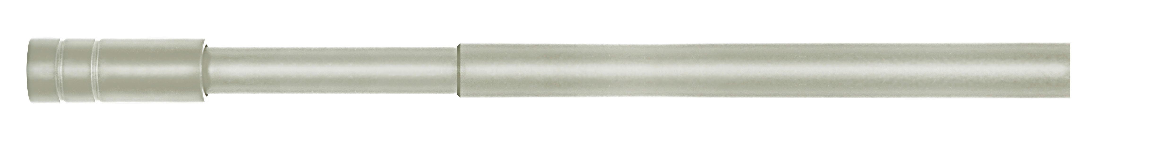 ZÁVESOVÁ TYČ MAX -BASED- - strieborná, kov (130-240cm) - Based