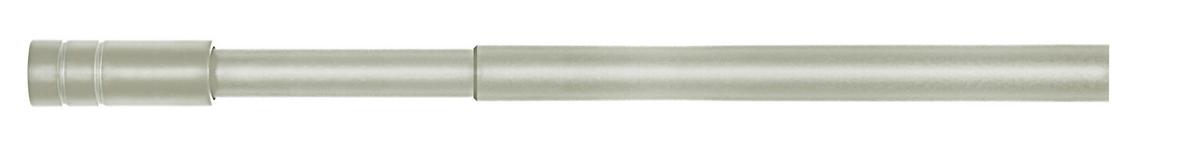 TYČ NA ZÁVĚSY MAX -BASED- - barvy stříbra, kov (130-240cm) - Based
