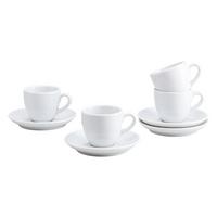 Tassenset Bistrot Weiß, 80 ml - Weiß, Basics, Keramik - Creatable