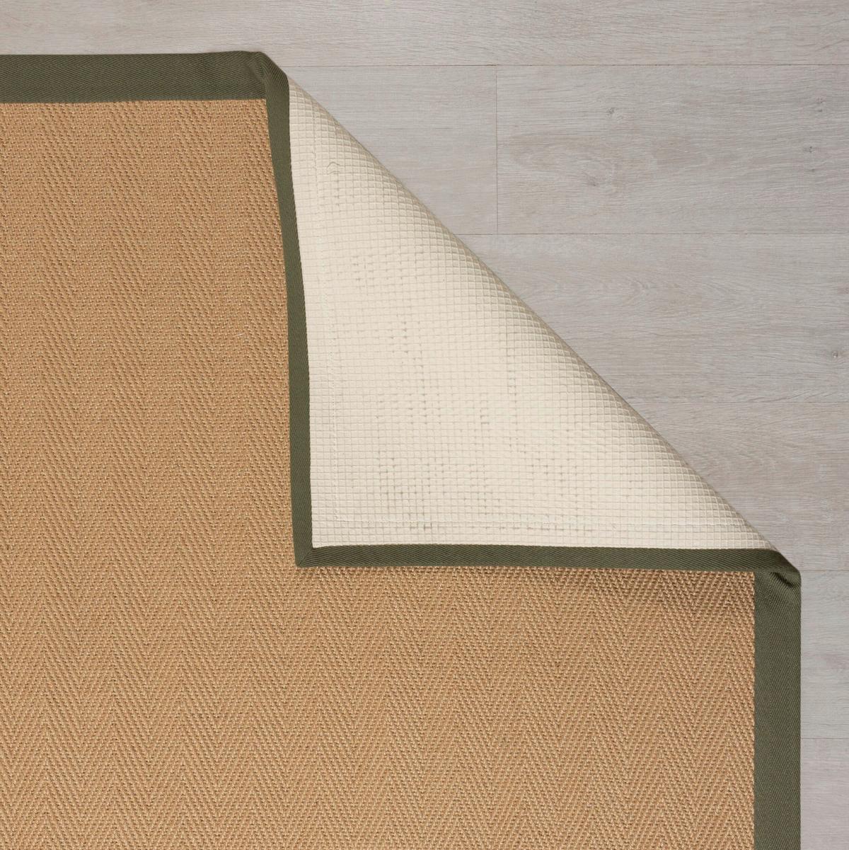 Flachwebteppich Kira - Grün, KONVENTIONELL, Textil (160/230cm)