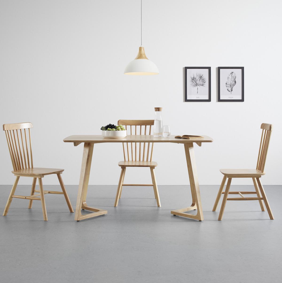 Jídelní stůl COLIN 140 - přírodní barvy, Moderní, dřevo (140/75/80cm) - Bessagi Home