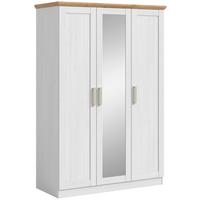 Drehtürenschrank Florenz Sibiu Lärche B: 124 Cm - MODERN, Holzwerkstoff (124/185/54cm) - MID.YOU