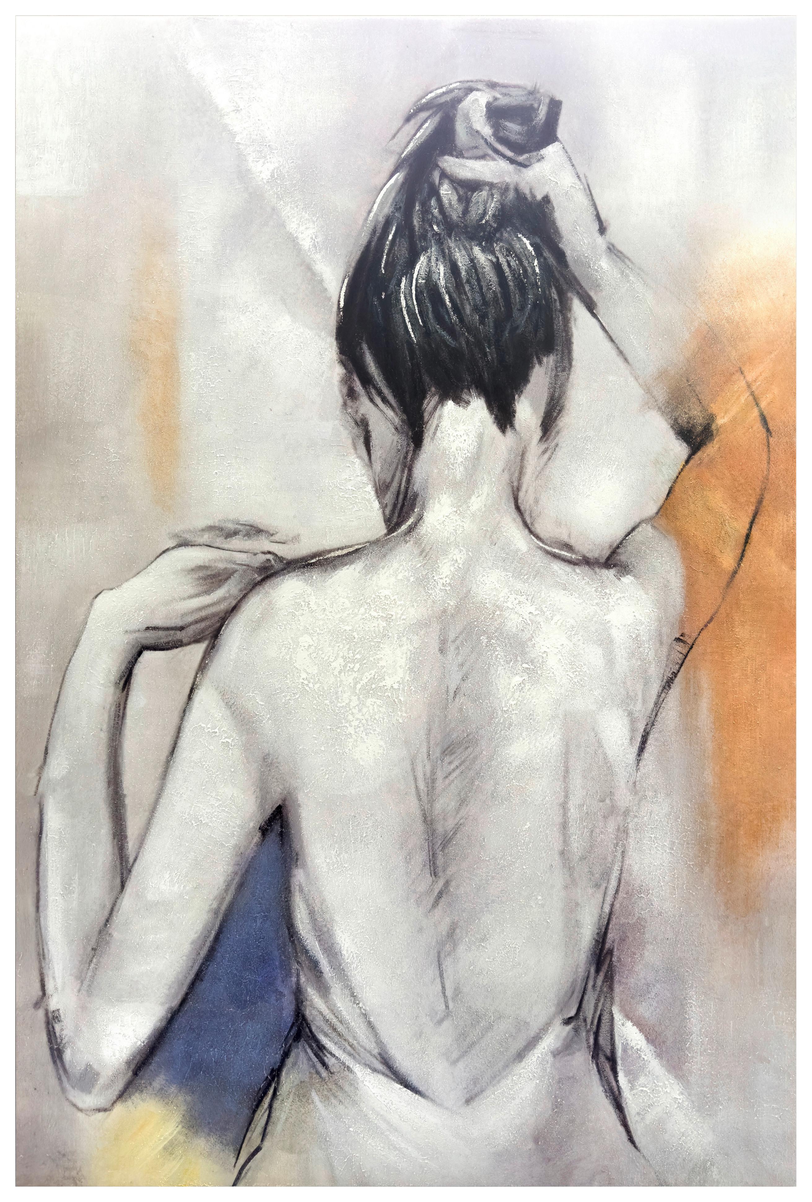 obraz na plátně ACRYL - vícebarevná, Konvenční, dřevo/textil (80/120/3,5cm) - Premium Living