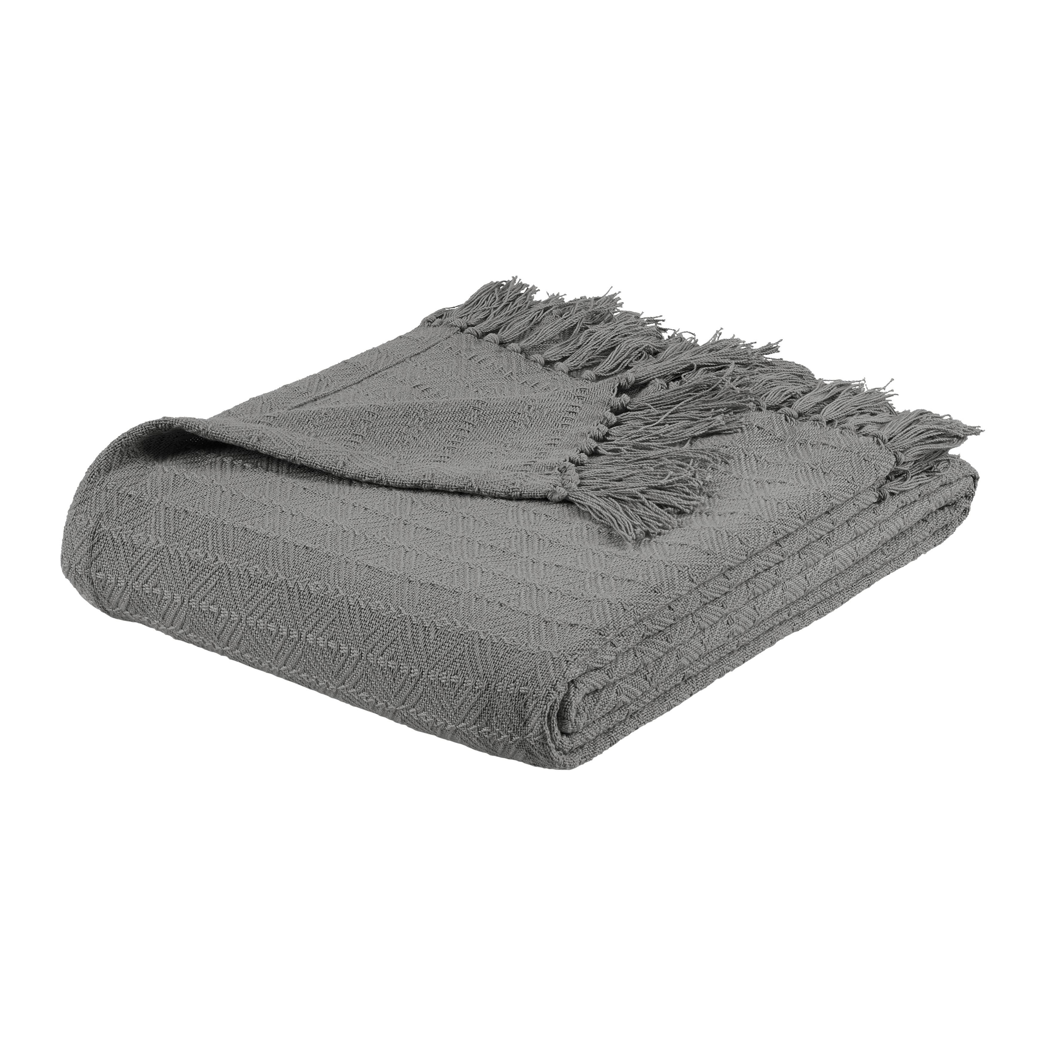 Denná prikrývka Tara, 180/220cm, sivá - sivá, Lifestyle, textil (180/220cm) - Mömax