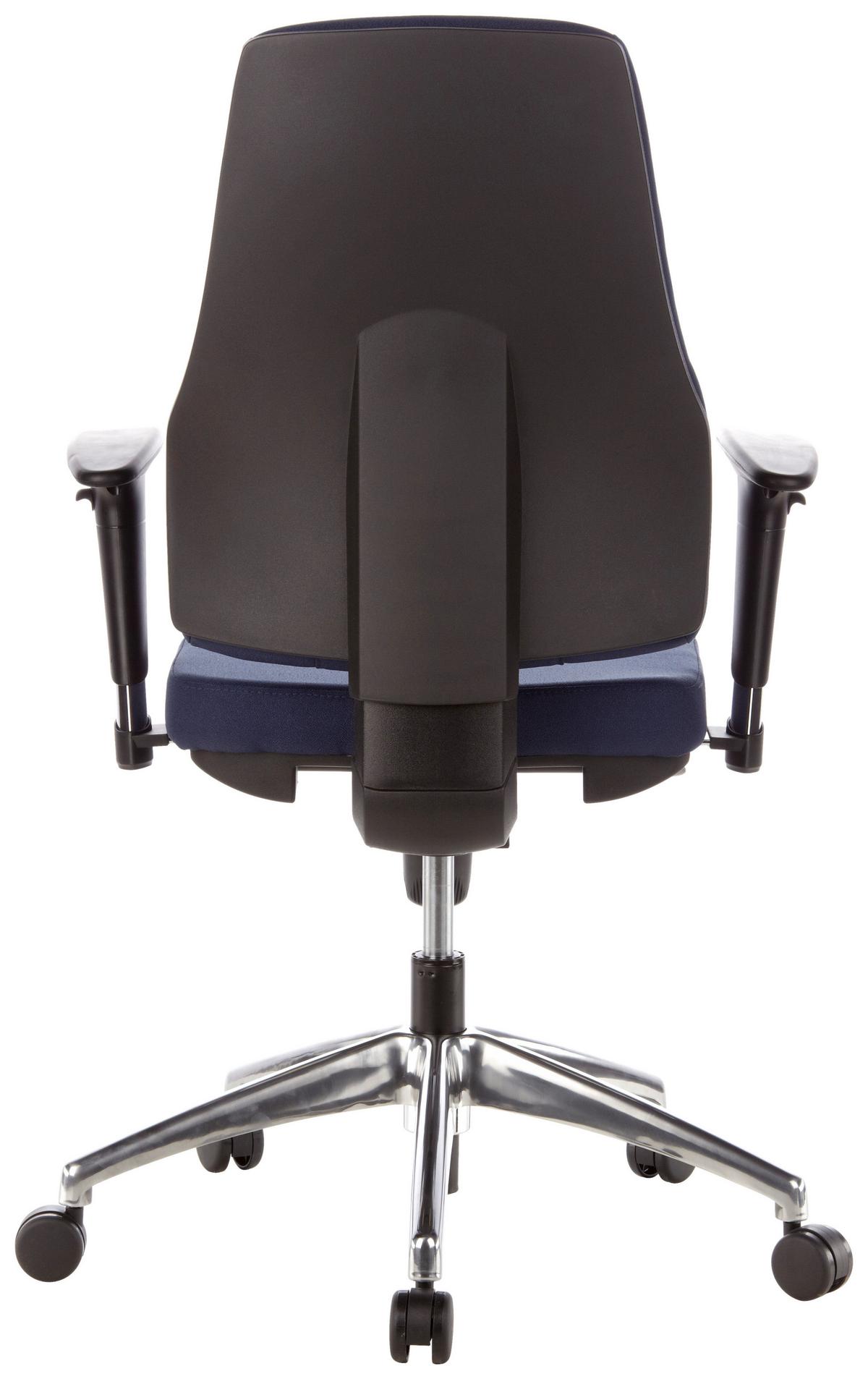 Drehstuhl Pro-Tec 200 Dunkelblau - Dunkelblau, MODERN, Kunststoff/Textil (60/126/45cm) - MID.YOU