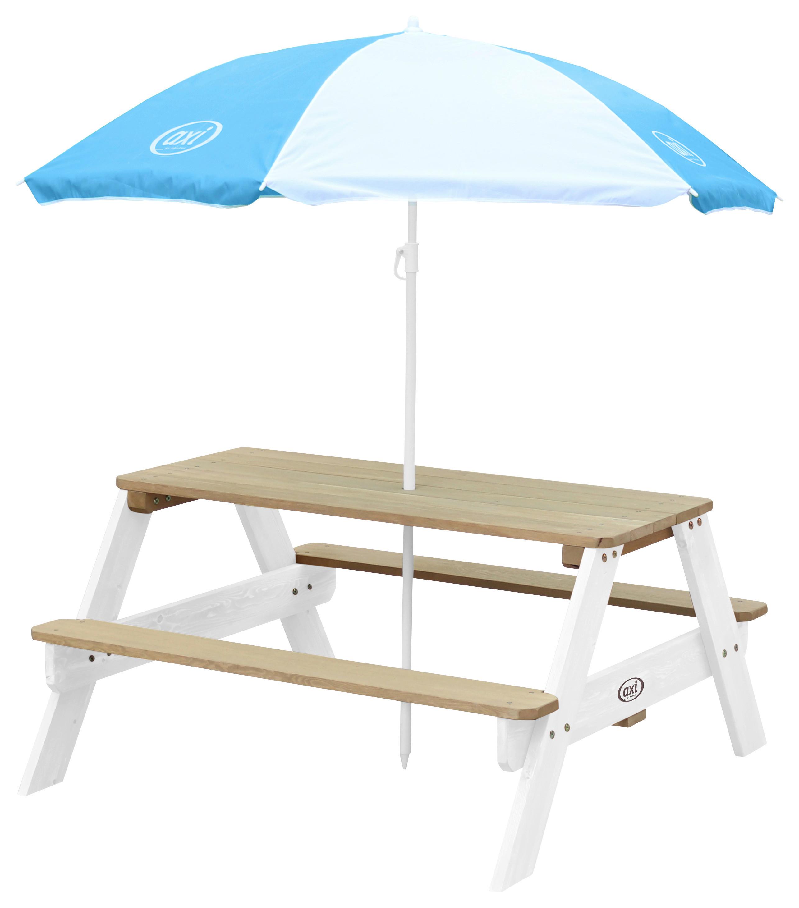 Kinder-gartenset A031.003.01 - Blau/Braun, KONVENTIONELL, Holz (97,7/48,7/95cm) - Ambia Garden