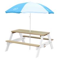 Kinder-gartenset A031.003.01 - Blau/Braun, KONVENTIONELL, Holz (97,7/48,7/95cm) - Ambia Garden