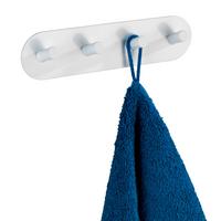 Hakenleiste Piceno Quadro 22933100 - Weiß, KONVENTIONELL, Metall (19,8/5/2cm) - Wenko