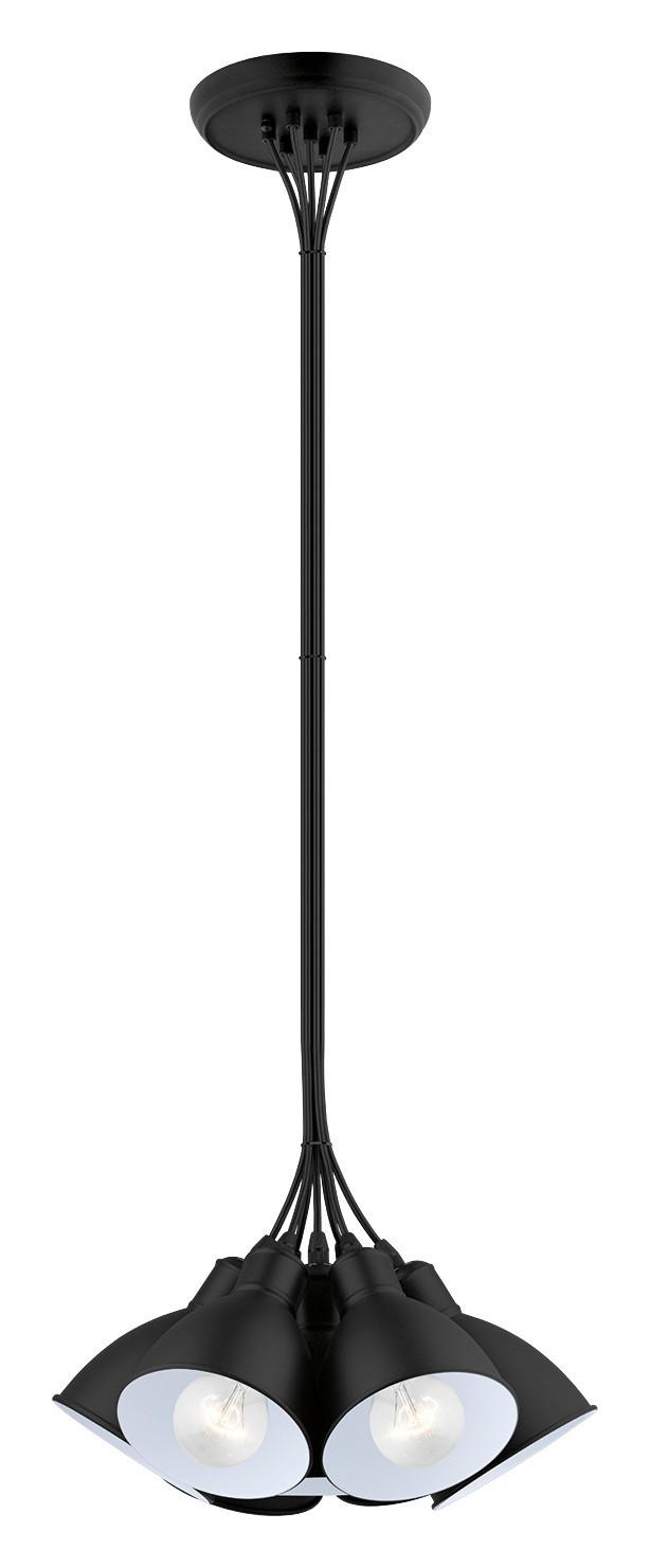 Hängeleuchte Priddy H: 110 cm 7-Flammig