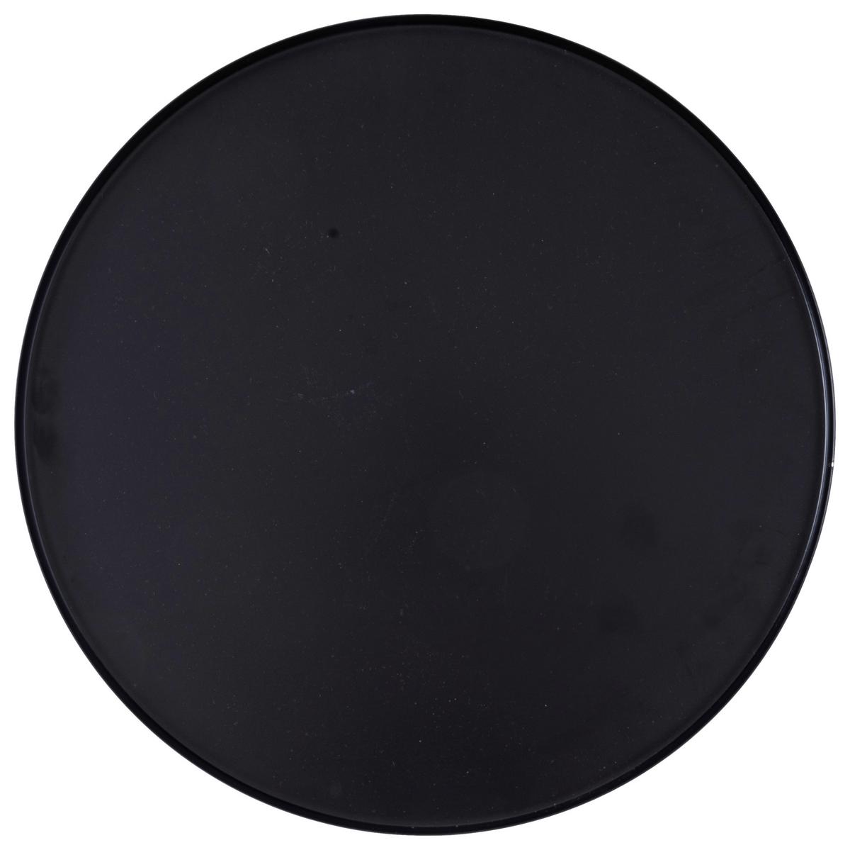 Beistelltisch Rund Jörg, Schwarz - Schwarz, MODERN, Metall (42/52/42cm)