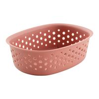Košík na drobnosti MAJA - CA. 0,8L - tmavě červená, Moderní, plast (18,5/13,5/6cm) - Mömax