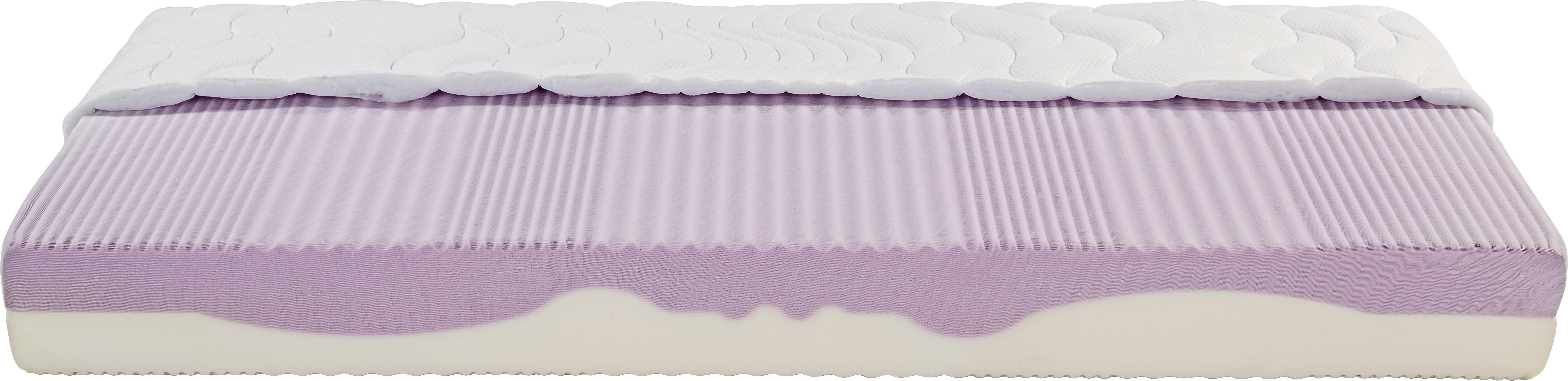 Komfortschaummatratze Ergo Duo H3 120x200 - Weiß, Textil (120/200cm) - Primatex
