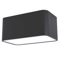 Deckenleuchte 99284* Grimasola - Schwarz/Weiß, Design, Kunststoff/Metall (24/14/11cm) - Eglo