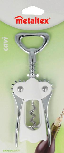 Dugóhúzó Cavi - műanyag/fém (6.8/22.7/3.9cm) - Metaltex