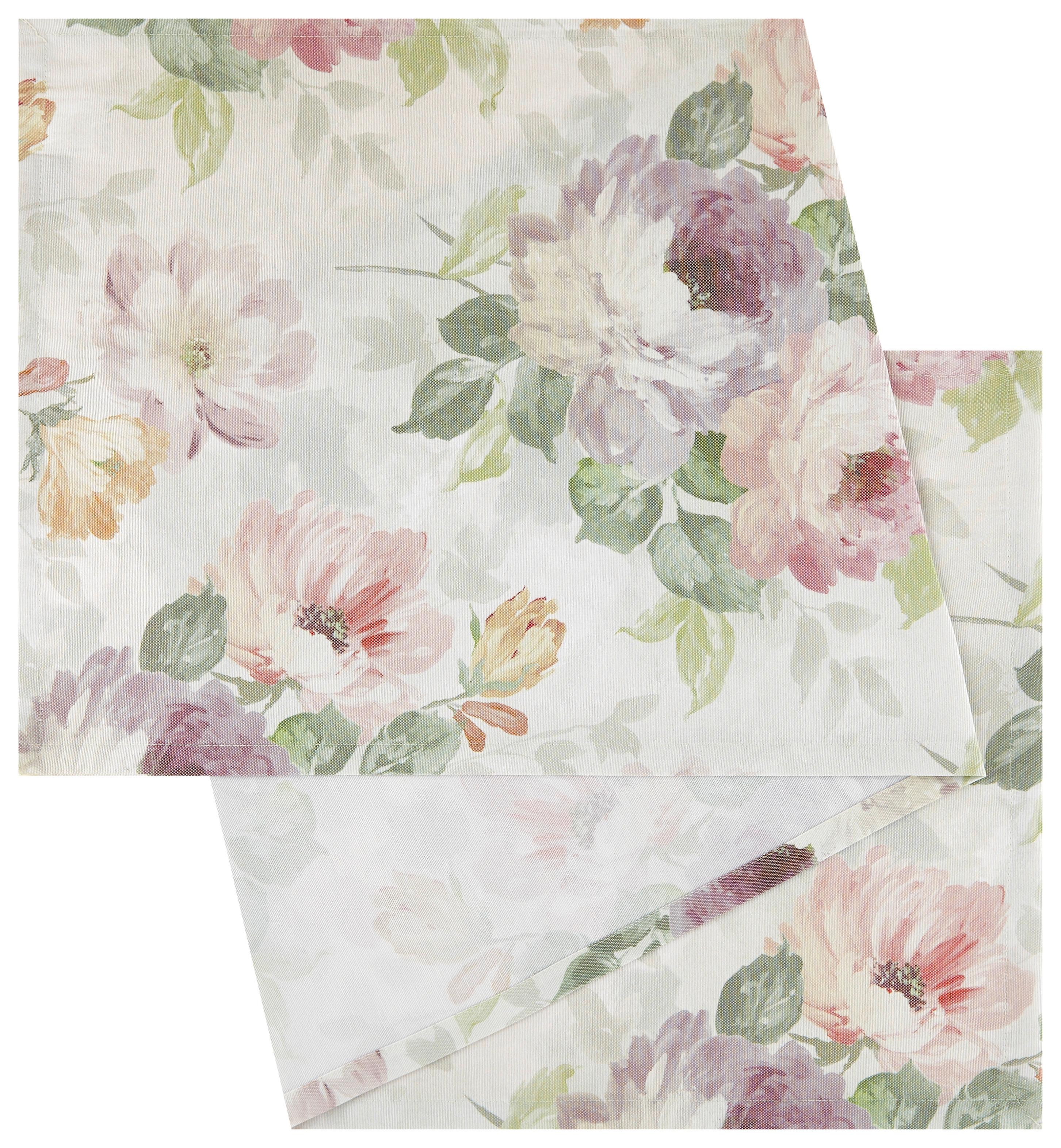 BĚHOUN NA STŮL STEFFI BEDRUCKT - vícebarevná, Konvenční, textil (45/150cm) - Mömax