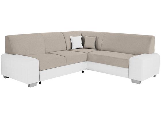 Sedacia Súprava Miami - biela/béžová, Basics, drevo/textil (260/210cm) - Ombra Sedacia Súprava Miami - biela/béžová, Basics, drevo/textil (260/210cm) - Ombra