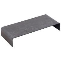 Tv-aufsatz Hagen 2 Glas Bht 60x11x25 Cm Max. 30 Kg - Grau, MODERN, Glas (60/11/25cm)