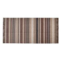 Läufer, 67x150 cm 7901615200h - Dunkelbraun/Beigebraun, Basics, Textil (67/150cm)