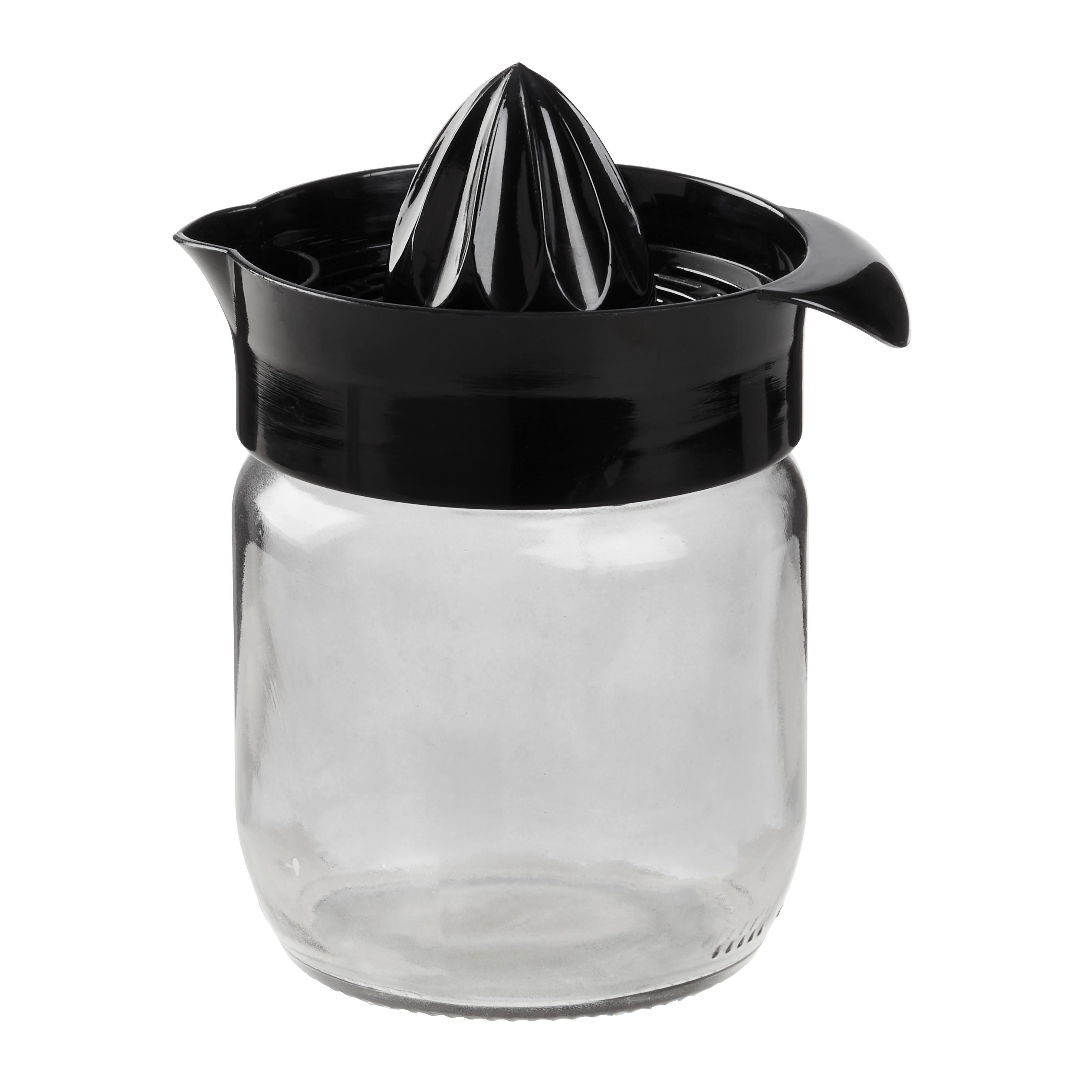 Lis na citrón Olivia - čierna, Modern, plast/sklo (11/8,5/13,7cm) - Mömax