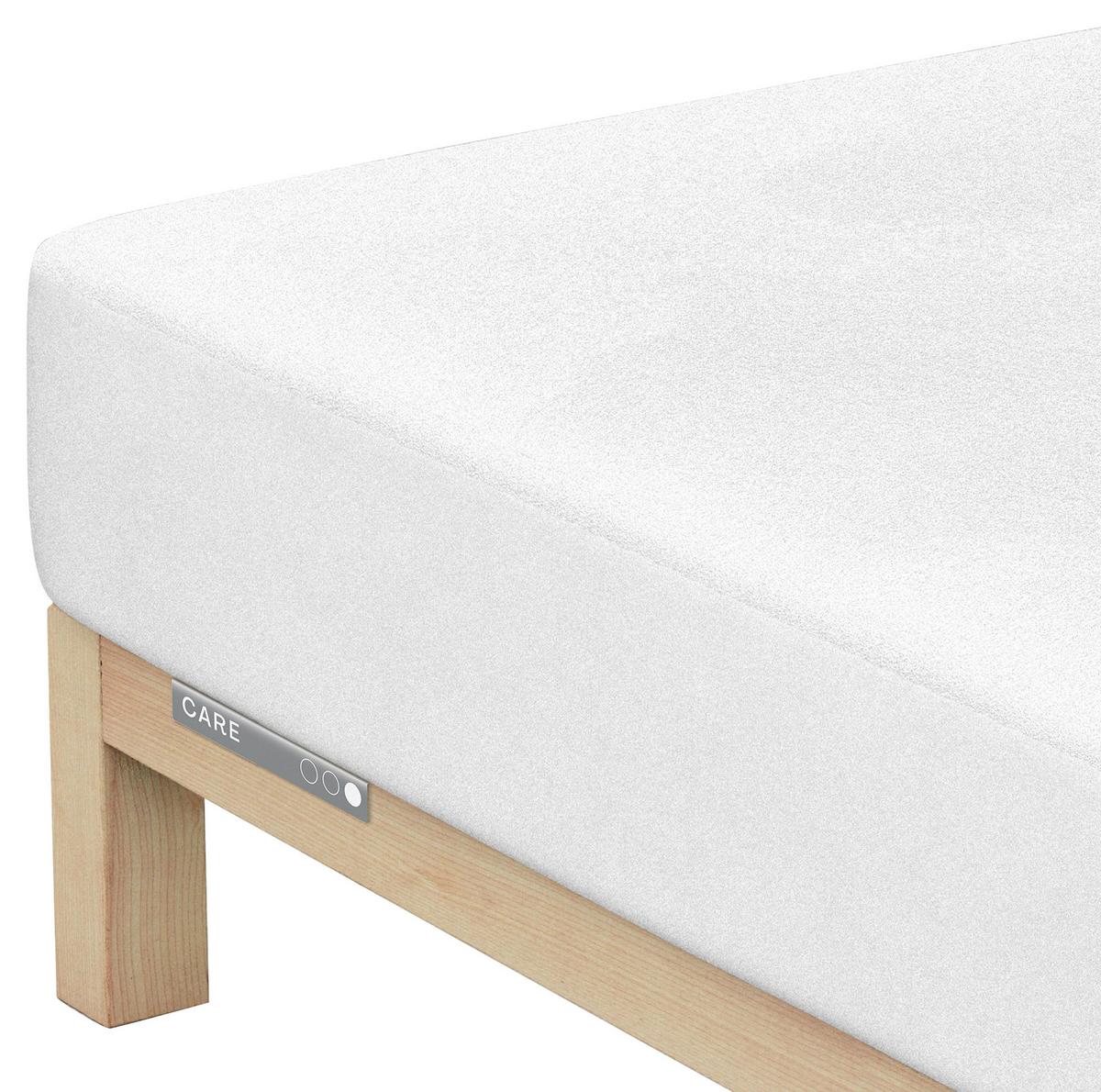 Matratzenauflage Baselayer Pro Molton - Weiß, Basics, Textil (160/200cm) - Schlafgut