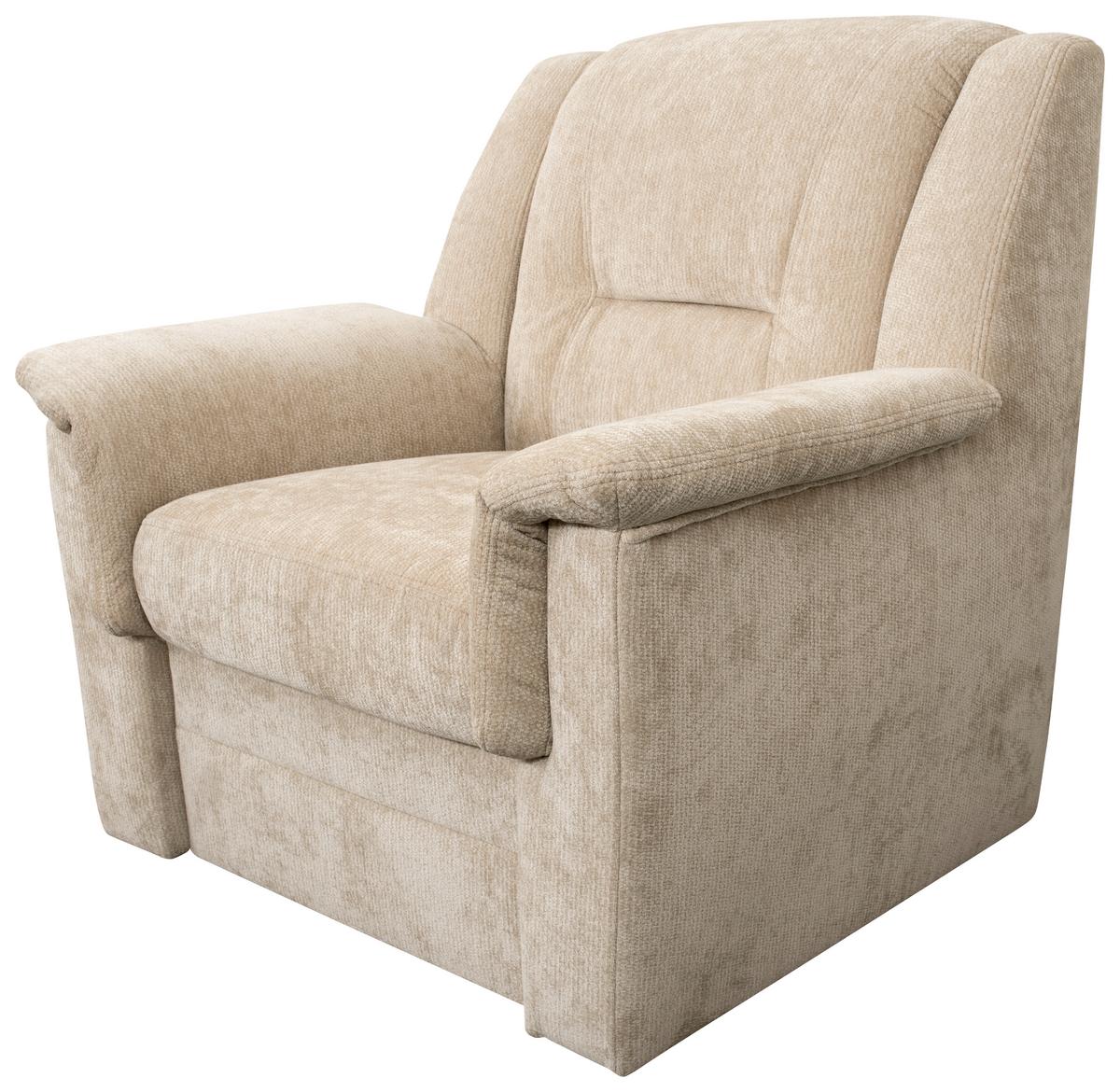 FERNSEHSESSEL Rafael, Beige B: 94 cm - Beige/Schwarz, Trend, Textil (94/95/95cm)