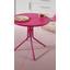Kinder-Gartentisch Melanie I Stahl, Ø ca. 50 cm - Pink, KONVENTIONELL, Kunststoff/Metall (50/48cm) - Ombra Kinder-Gartentisch Melanie I Stahl, Ø ca. 50 cm - Pink, KONVENTIONELL, Kunststoff/Metall (50/48cm) - Ombra