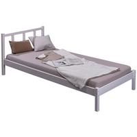 Bett Fredy - Weiß, MODERN, Holz (90/200cm) - MID.YOU