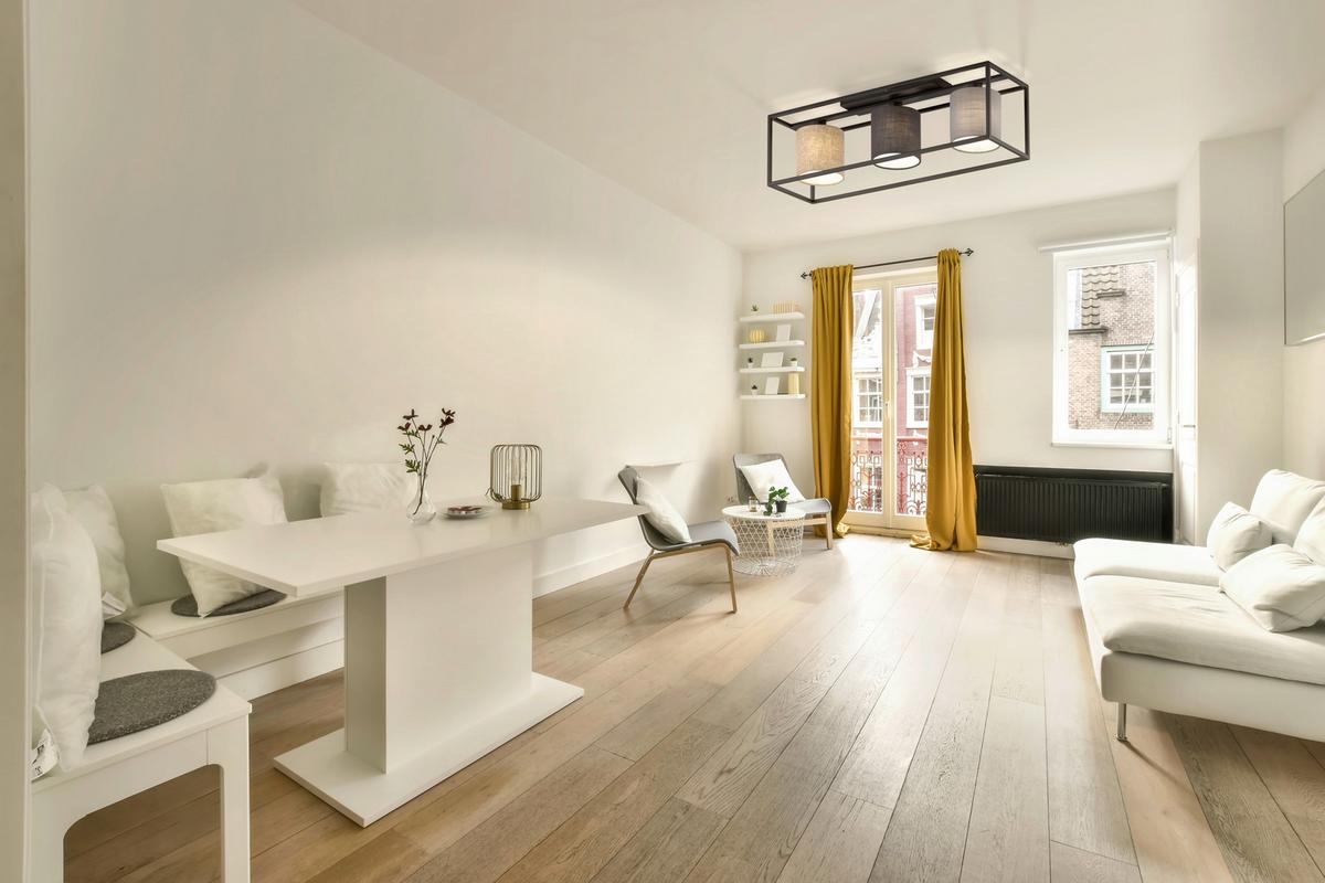 Deckenleuchte Isko L: 70 Cm Mit Leinenoptik - Sandfarben/Hellgrau, Design, Textil/Metall (70/20/25cm) - Fischer & Honsel