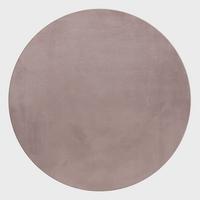Hochflorteppich, Beige, F:20mm Pouffy - Beige, Basics, Textil (160/160cm)
