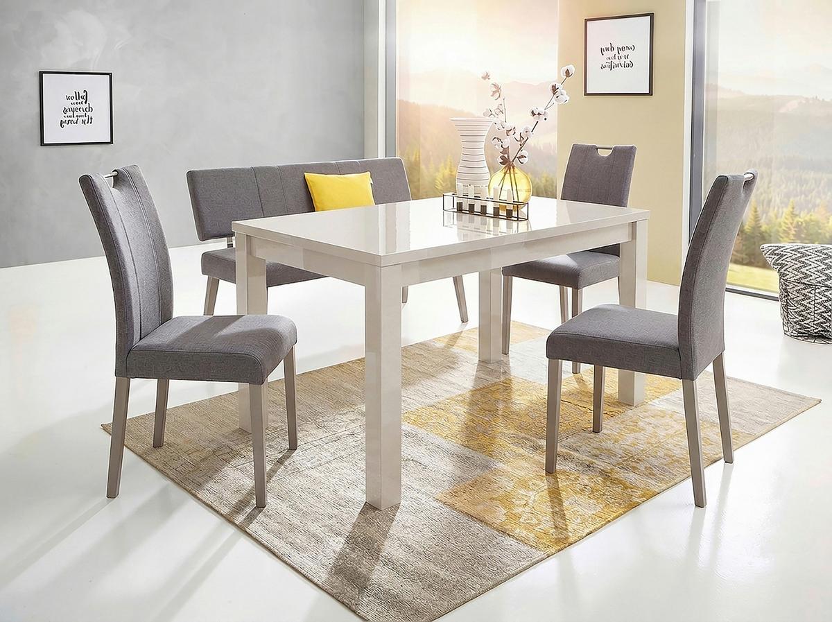 Esstisch Ronja Kaschmir L: 120 cm - Kaschmir, MODERN, Holzwerkstoff (120/80/75cm) - Livetastic