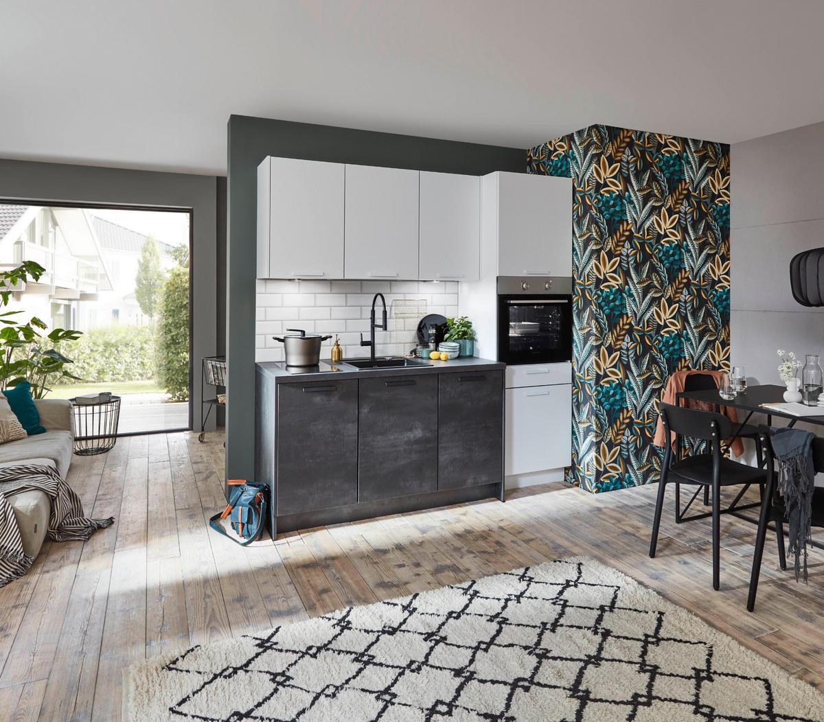 Küchenblock Toronto/las Vegas - LIFESTYLE, Holzwerkstoff (204cm) - Vertico