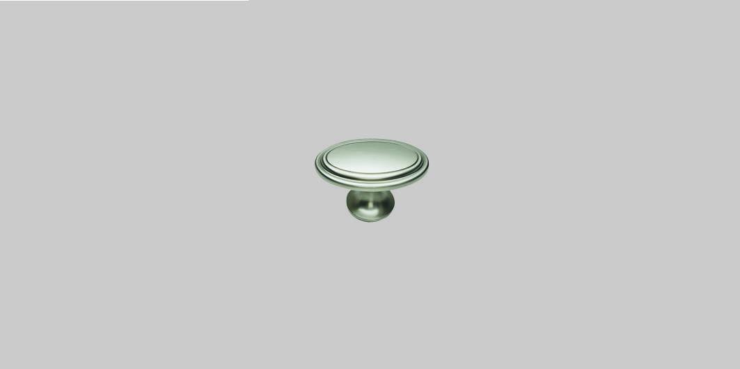 Metallknopf Edelstahlfarben Griffe - Edelstahlfarben, MODERN, Metall - Vertico