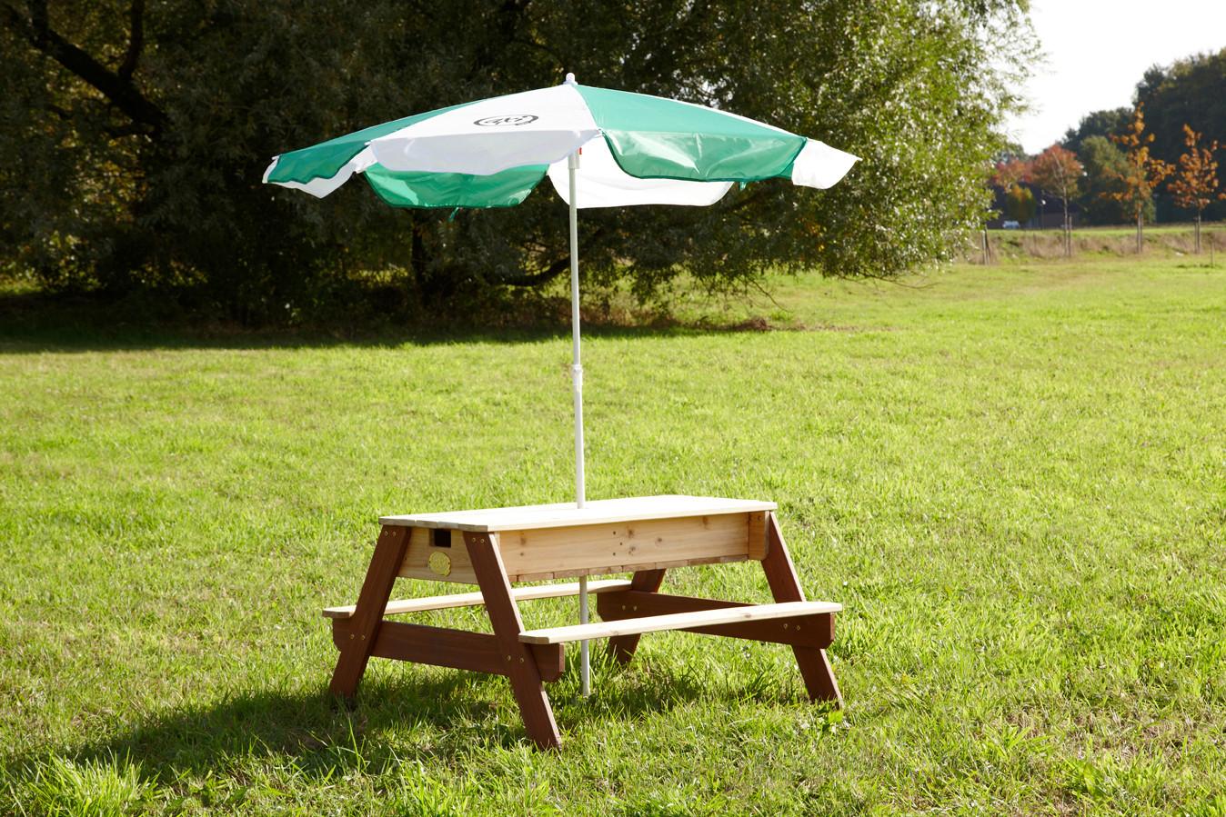 Gartentisch Axi Nick - Braun, Holz (80/56/90cm)