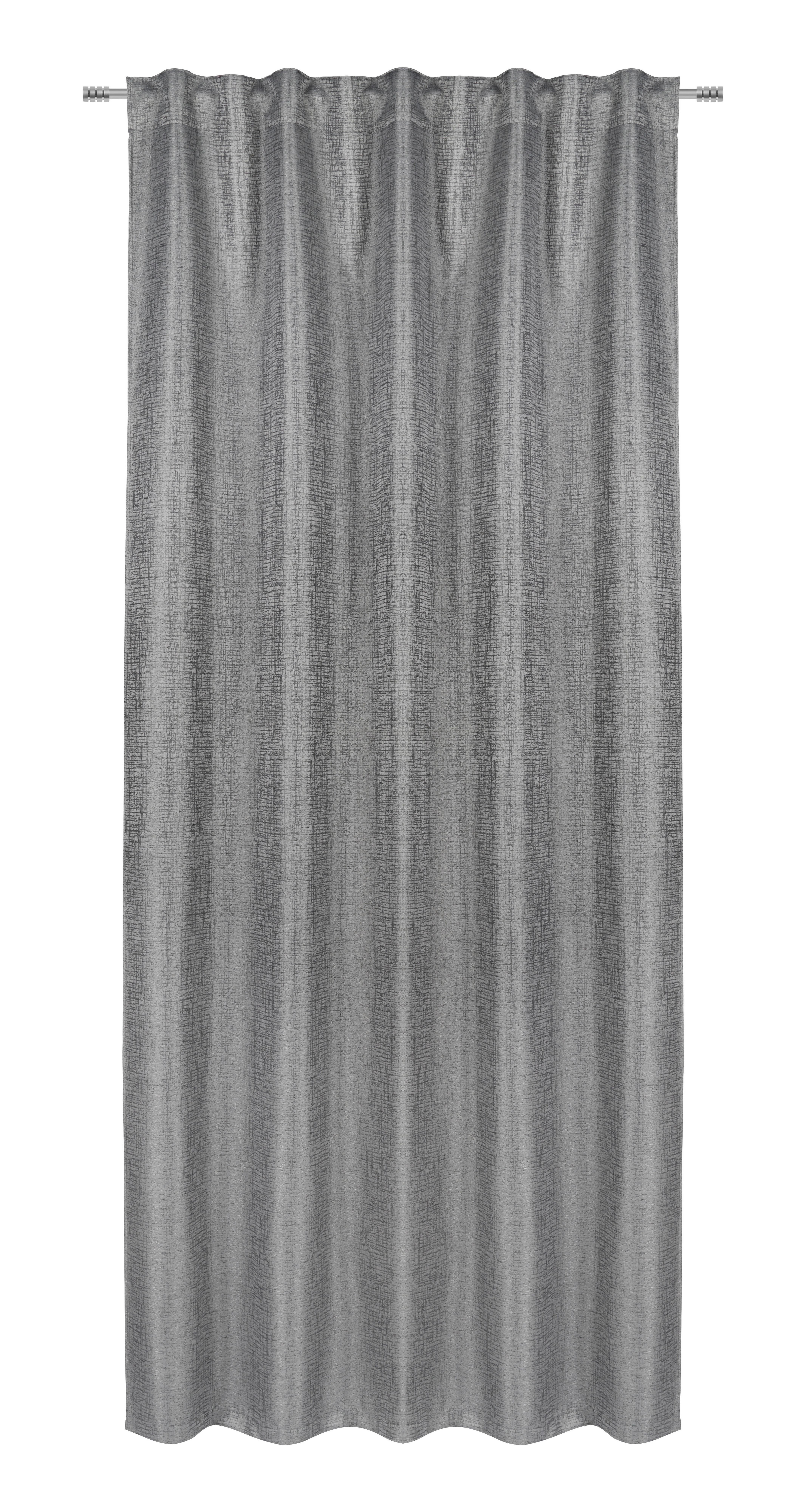Zatemňovací Závěs Kai, 135/255cm, Šedá - šedá, Moderní, textil (135/255cm) - Premium Living