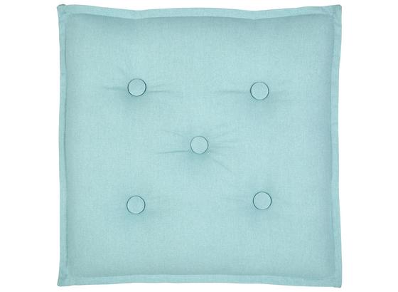 Sitzkissen Lore - Hellblau, MODERN, Textil (40/40cm) - Ombra Sitzkissen Lore - Hellblau, MODERN, Textil (40/40cm) - Ombra